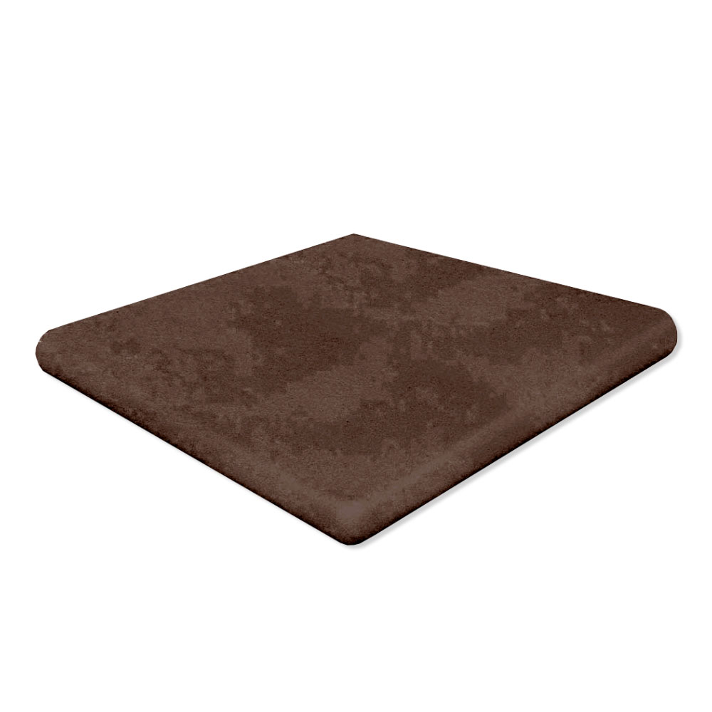 Gulvflis Capri Rett Trappenese Hjørne Brun Matt 33x33 cm